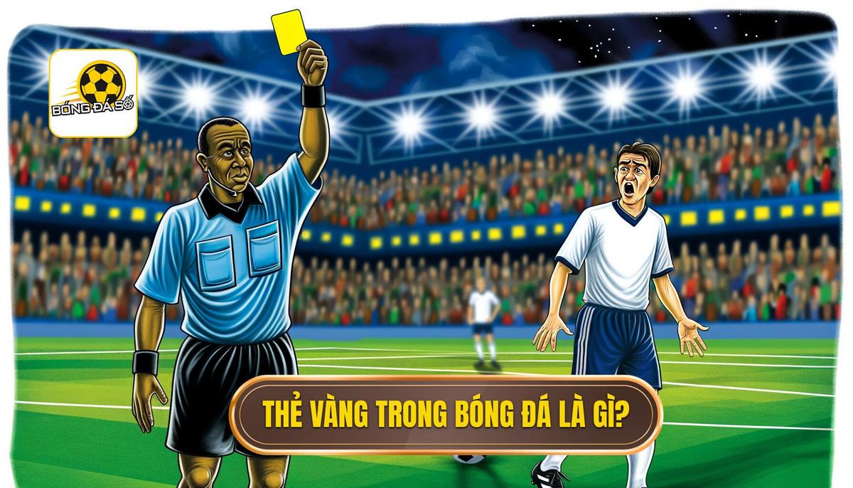 Khái niệm cơ bản_ Thẻ vàng là gì trong bóng đá_
