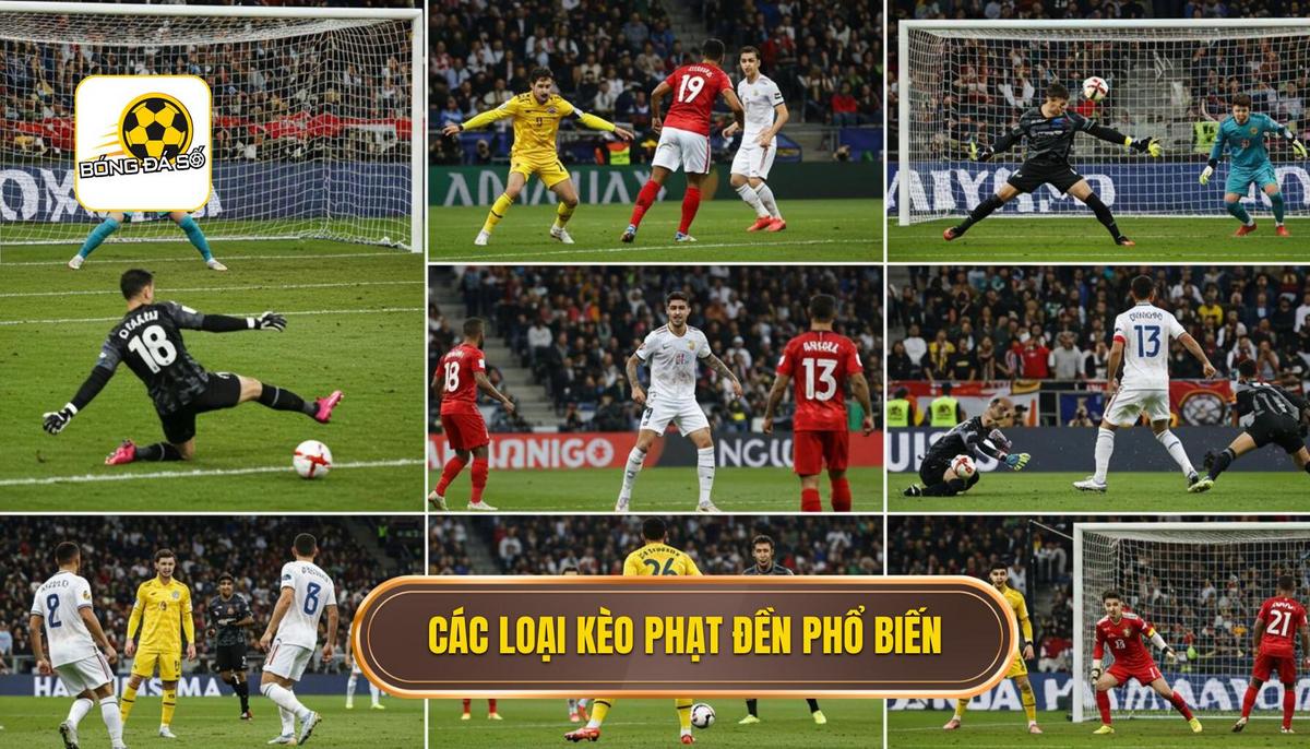 Các Loại Kèo Phạt Đền Phổ Biến Nhất