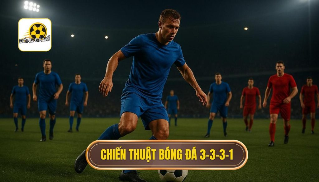 Chiến thuật bóng đá 3-3-3-1