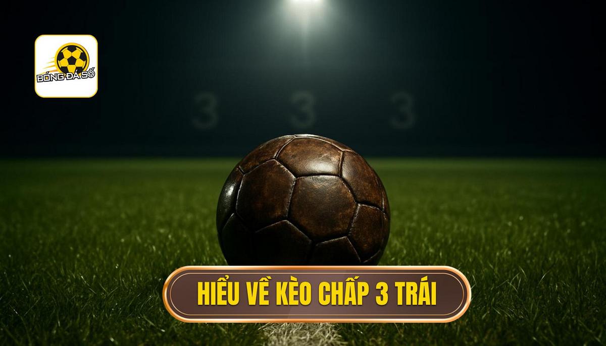Hiểu Rõ Bản Chất Kèo Chấp 3 Trái (Handicap 3.0)