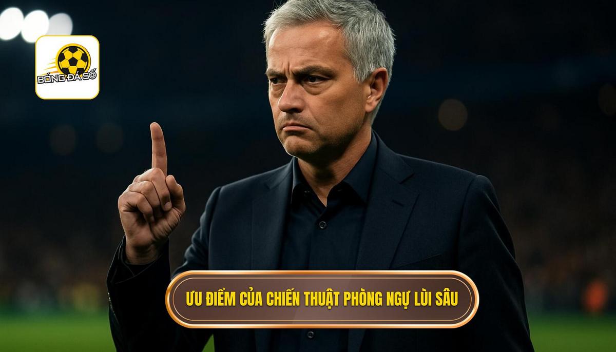 Ưu điểm vượt trội khi áp dụng chiến thuật lùi sâu phòng ngự