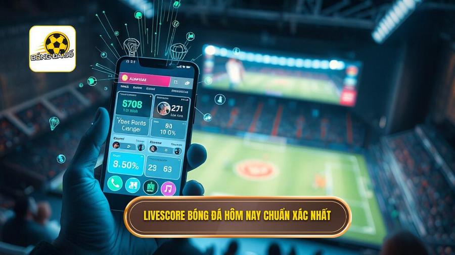 1. Livescore bóng đá hôm nay chuẩn xác nhất