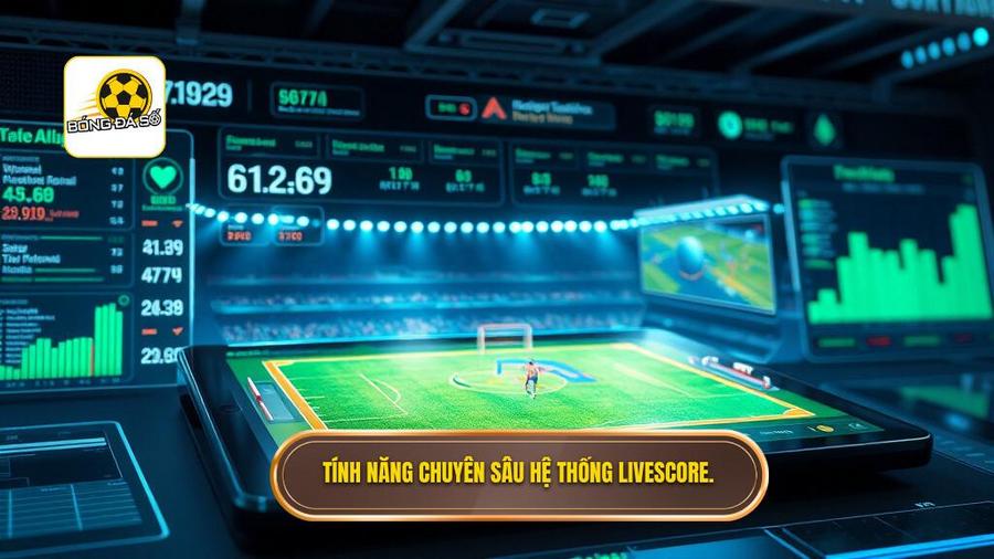 2. Tính năng chuyên sâu hệ thống Livescore.