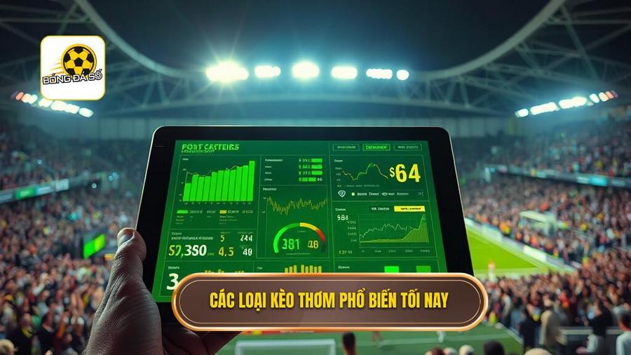 3. Các loại kèo thơm phổ biến tối nay