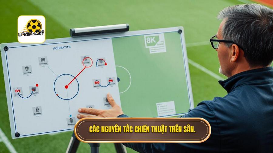 Các nguyên tắc chiến thuật quan trọng trên sân